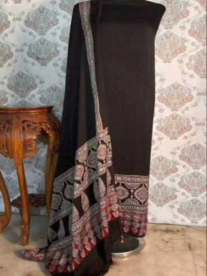 PURE MODAL SILK HANDBLOCK SALWAR SUITE