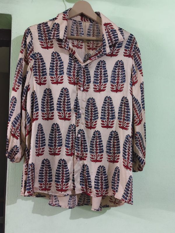 PURE MODAL SILK SHIRT - Image 7