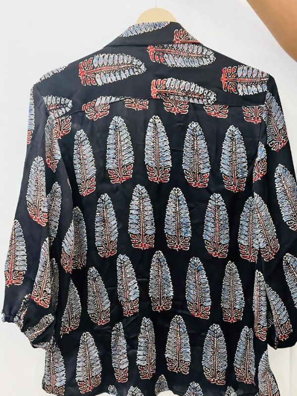 PURE MODAL SILK SHIRT - Image 6