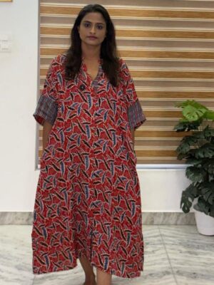 Khaftan shirt in pure modal silk chineese collar